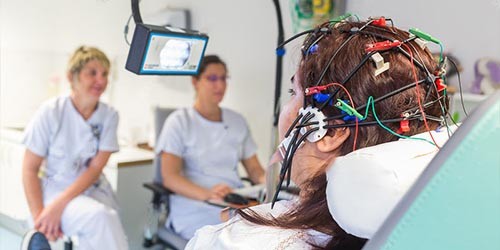 Hastanede EEG Çekimi